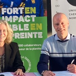 Signature d’un partenariat entre Dalkia, l’ESIX Normandie et l’université de Caen Normandie